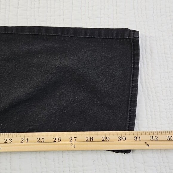 Lee Riders Bootcut Jeans Women's 12M (W30 L31) Black Denim Midrise 1SBMDW0 EUC - Picture 8 of 14
